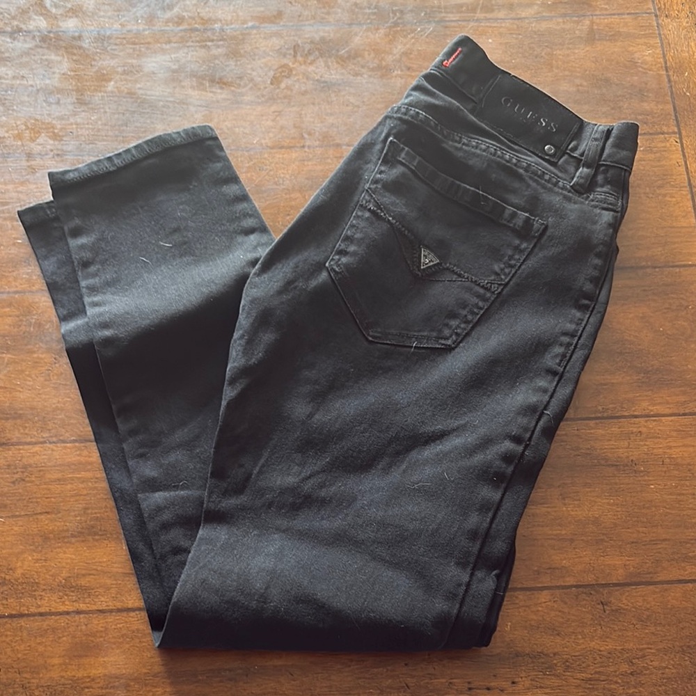 Guess Black modern Skinny Jeans Stretchy Denim